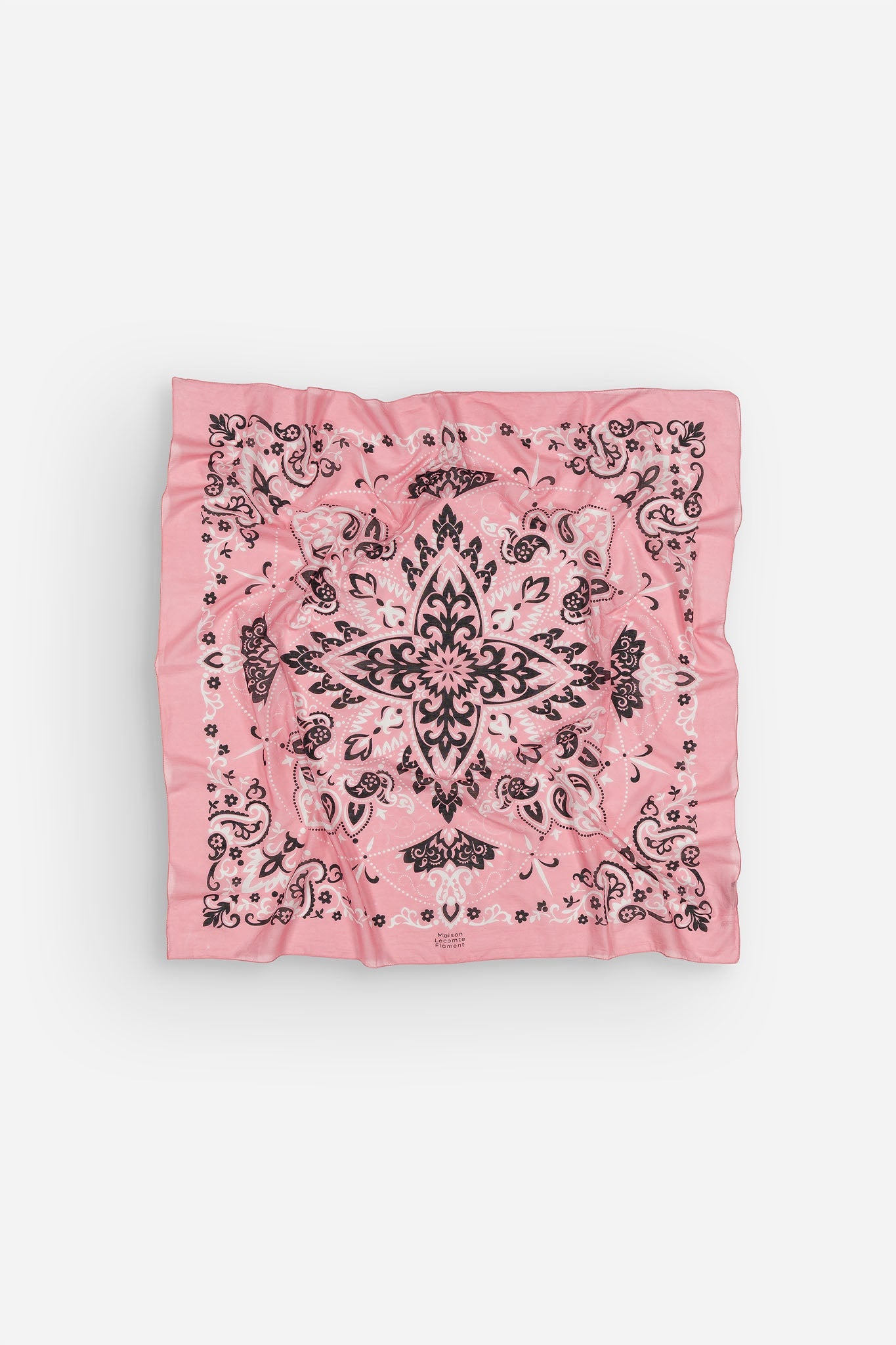 Bandana Sea pink cotton
