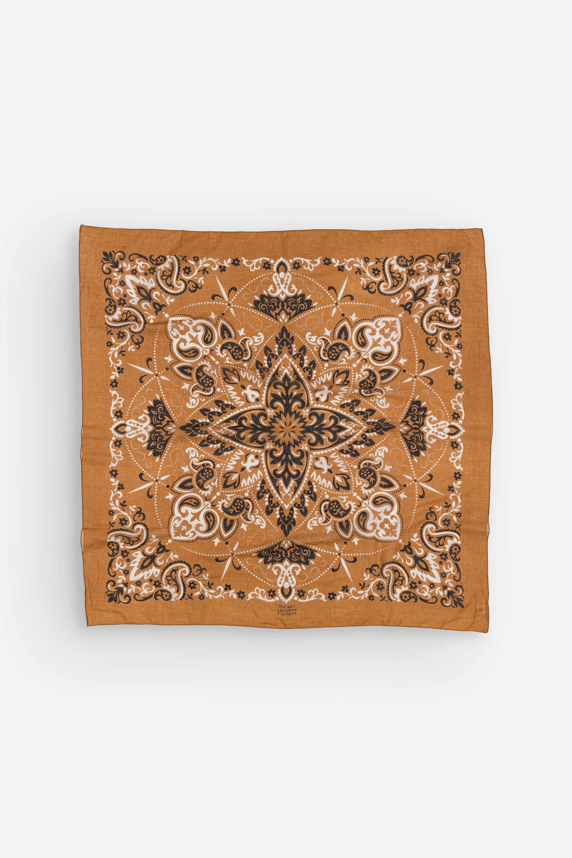 Bandana camel cotton