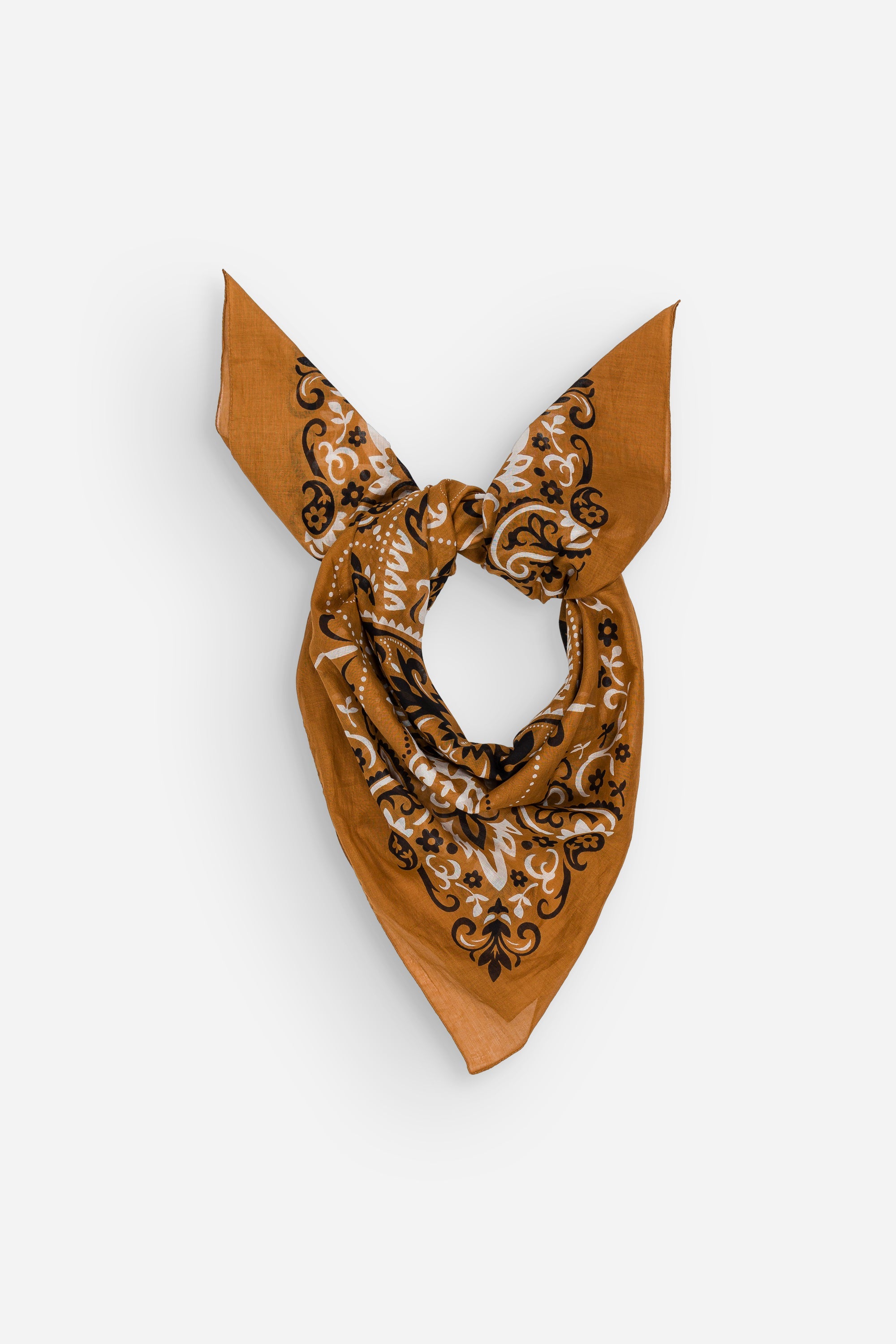 Bandana camel cotton