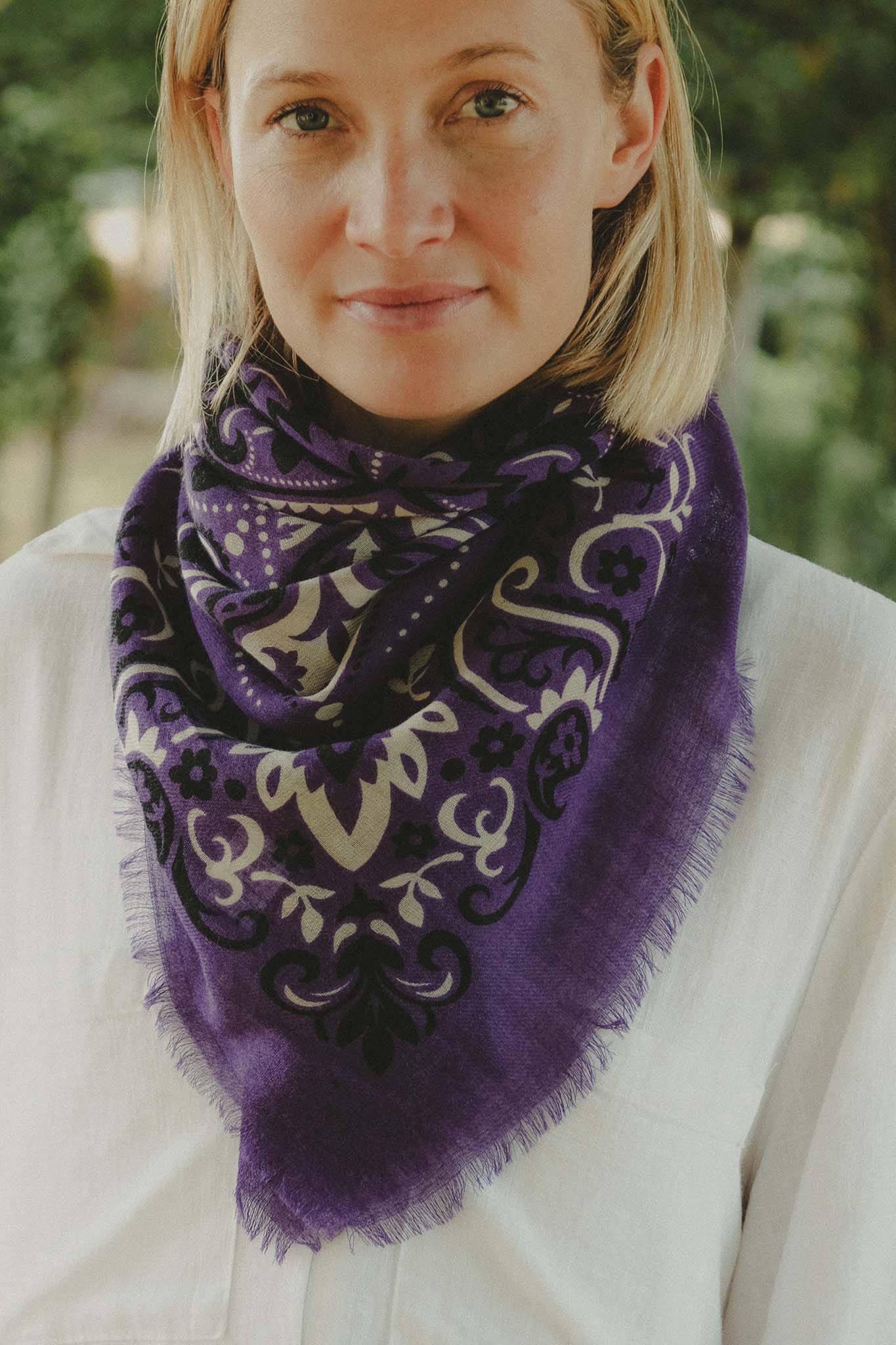 Bandana Indigo Purple WS