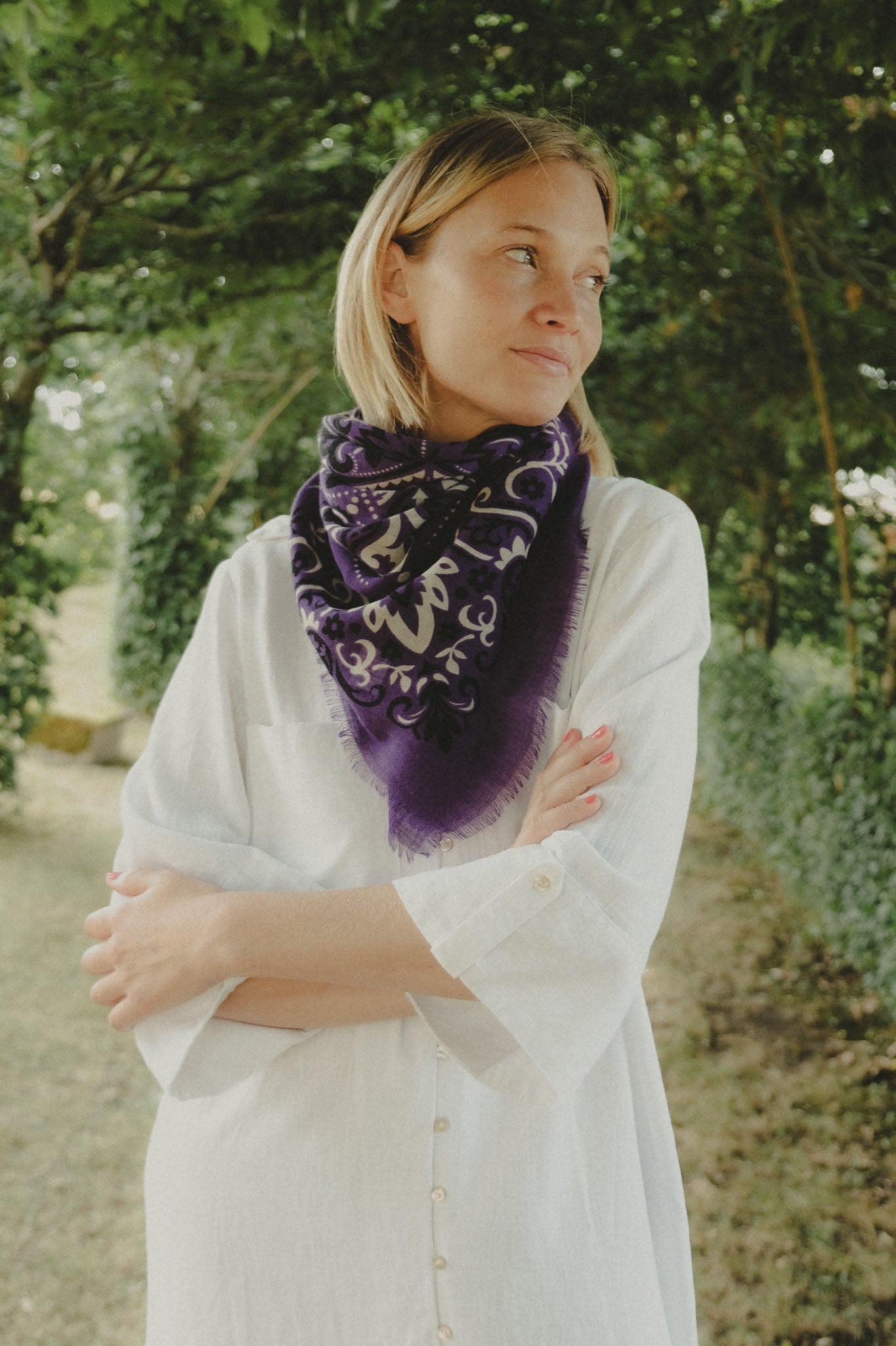 Bandana Indigo Purple WS