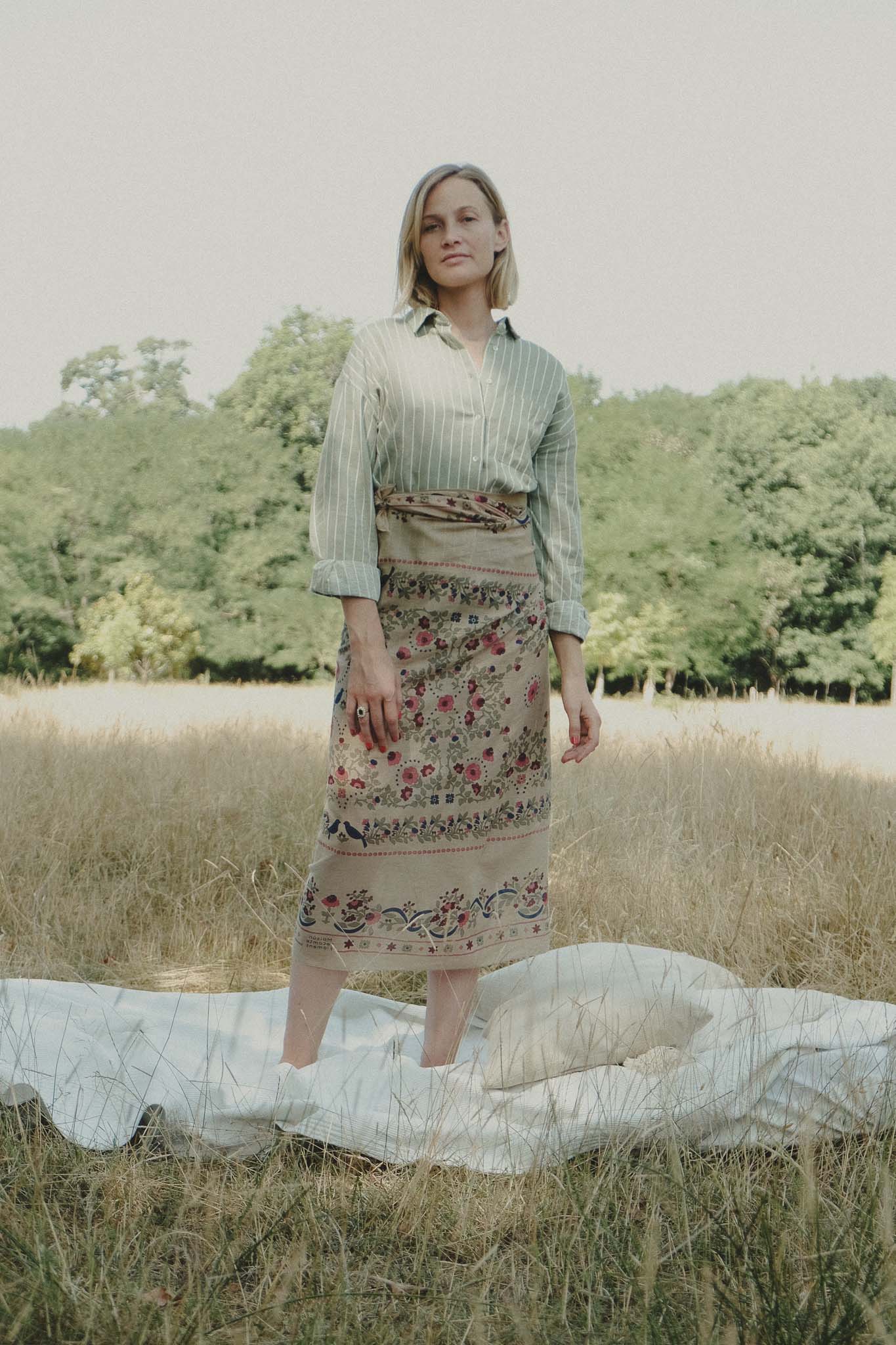 Secret Garden Crema Sarong