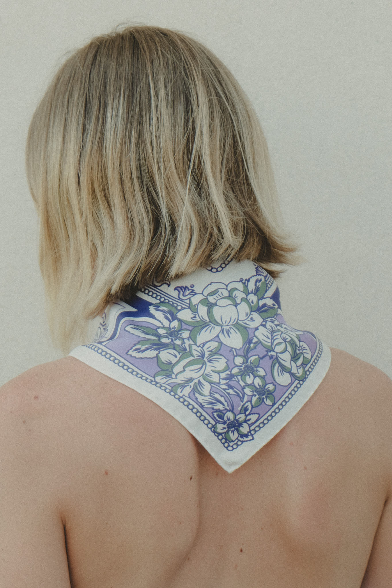 Mosaic Lilac Silk