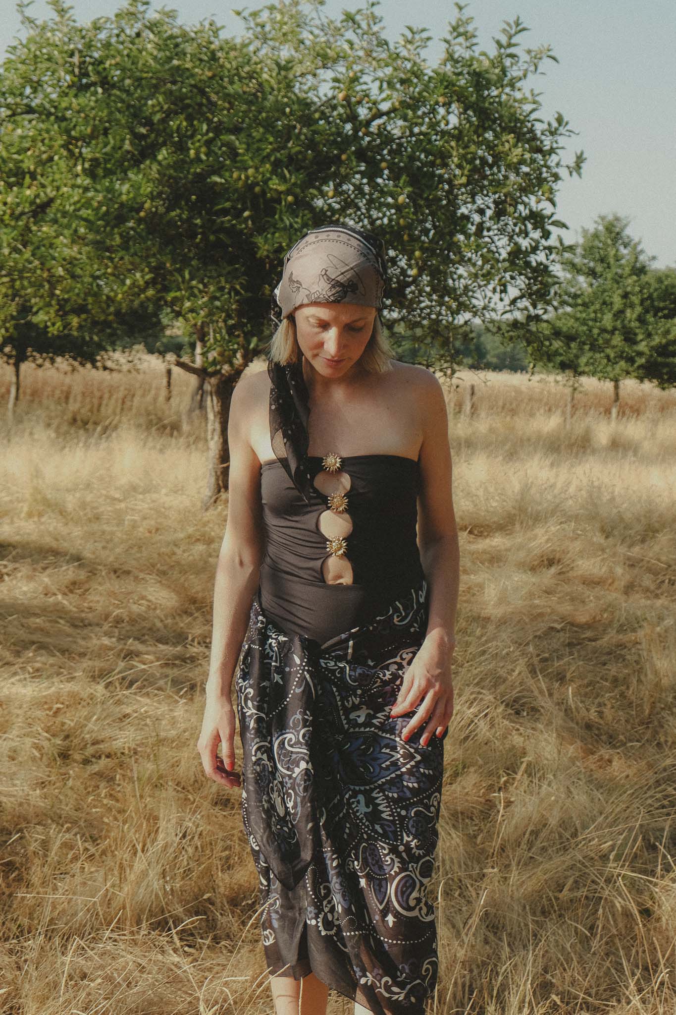 Costa Brava Black Sarong